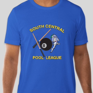 T-shirt South Central Pool League